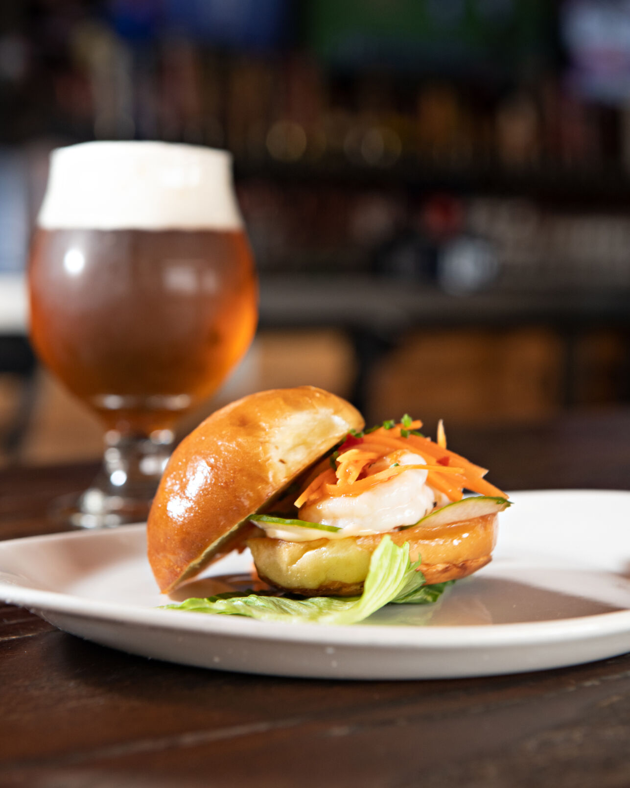 Tennessee Ave Beer Hall - Shrimp Banh-Mi Slider